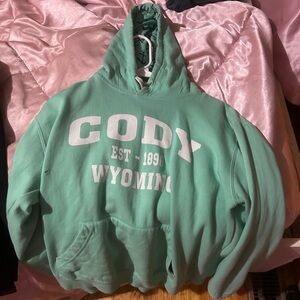 Women's Mint Green Hoodie